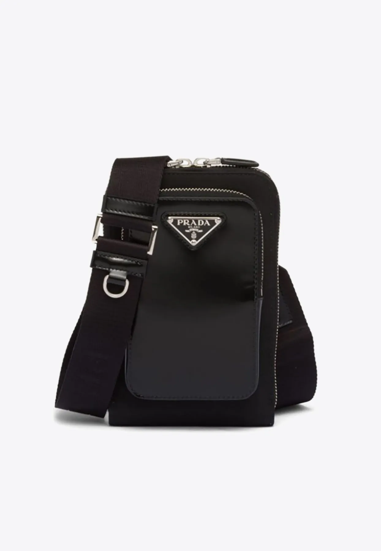 Triangle Logo Nylon Phone Holder