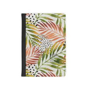Tropical Leaves Passport Cover