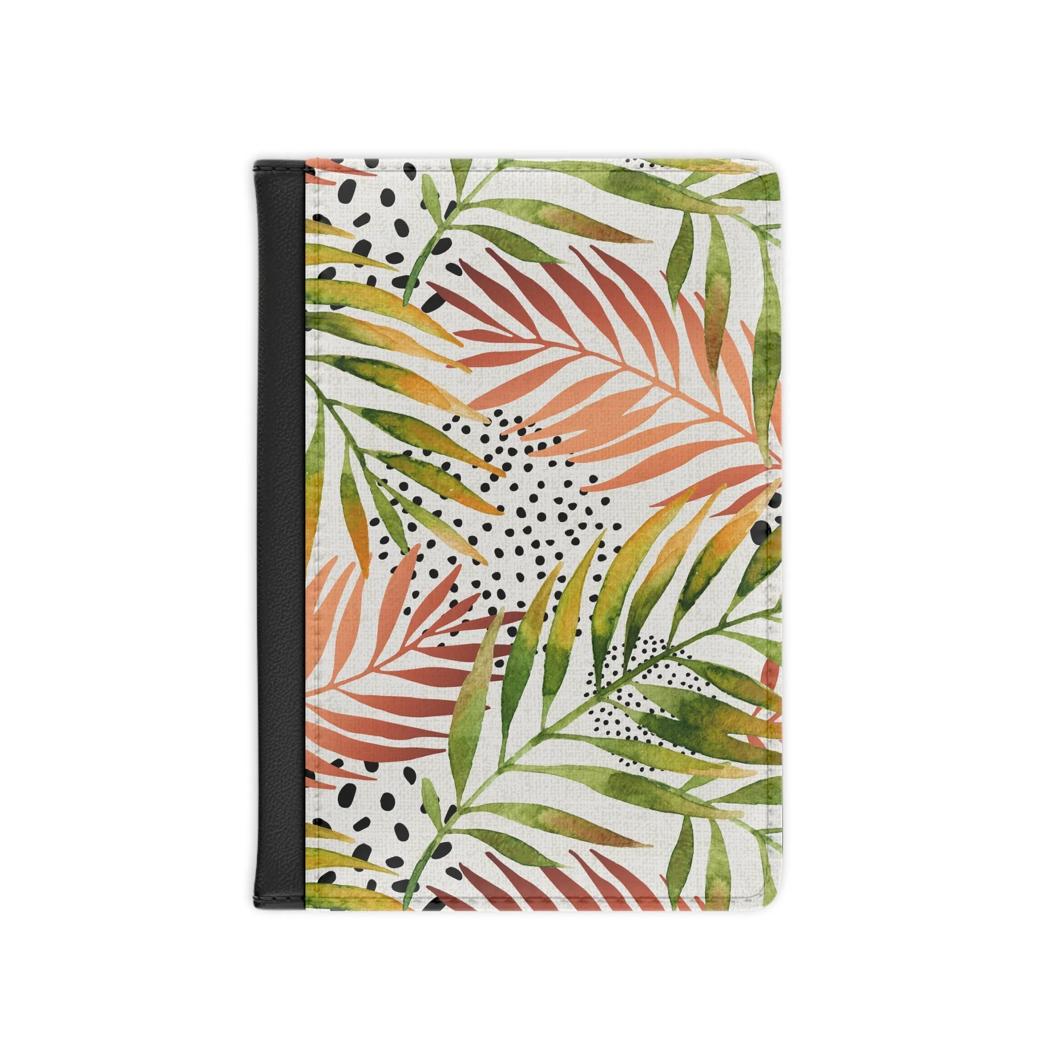 Tropical Leaves Passport Cover