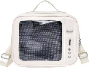 TTCAYU TV Shape Ita Bag For Women (White-TV)
