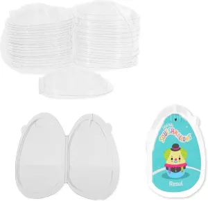 UCC Distributing "Squish Safe Ultimate Tag Protector for: 3.5" Clips, 5", 8" & 12" Plush Toy - 24ct. Lot Bundle