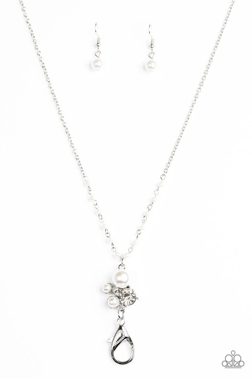Uniquely Uptown  - WHITE    Lanyard
