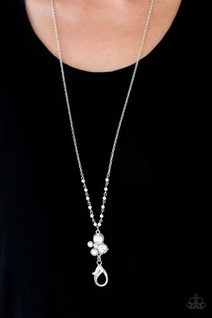 Uniquely Uptown  - WHITE    Lanyard
