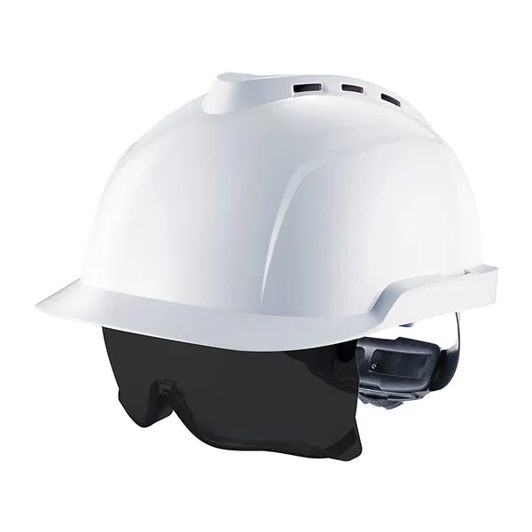 V-GARD 930 VENTED HELMET C/W INTEGRATED SPEC TINTED