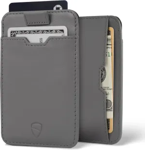 Vaultskin CHELSEA Mens RFID Blocking Slim Leather Card Wallet - Minimalist Front Pocket Cardholder