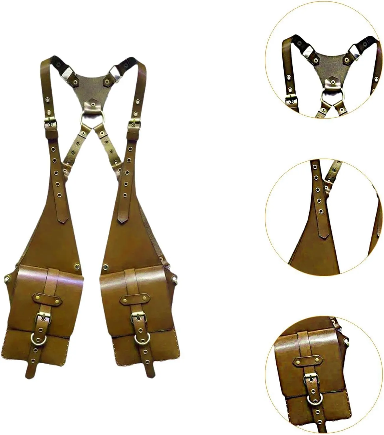 Vest Underarm Shoulder Bag Wallet Pocket for Running Medieval Outdoor Party
