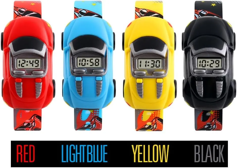 VIGOROSO Boys Digital Watch - Cartoon Wristwatch for Children - Gift for Kids