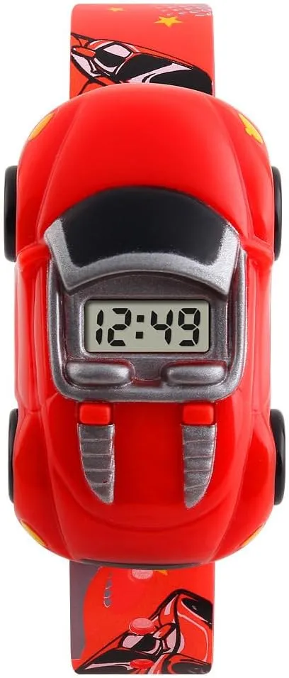 VIGOROSO Boys Digital Watch - Cartoon Wristwatch for Children - Gift for Kids