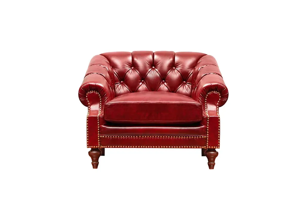 Vintage Chesterfield Armchair