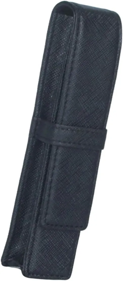 Vintage Leather Fountain Pen Case Single Slot Leather Pen Sleeve Flipping Pen Case For Men Women School Office Travel