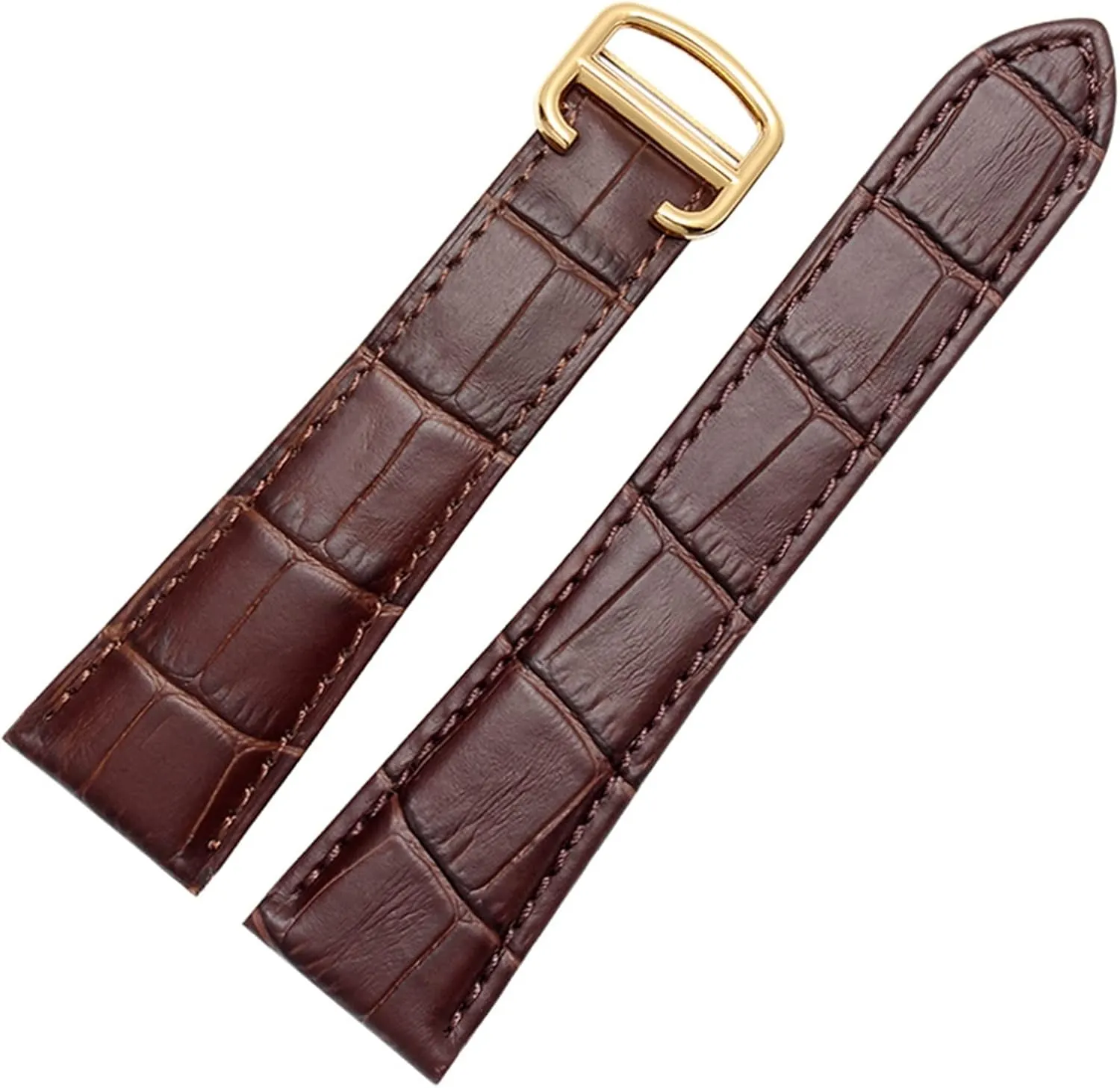 Watch Strap For Tank Genuine Leather Watch Band Men's Claire Leather Belt London Solo Mechanical Watch Accessories 25mm