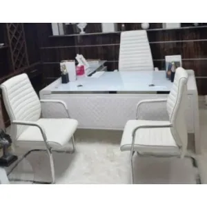 White Executive Visitor /Conference chair