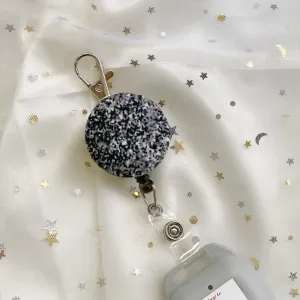 White Noise Retractable Badge Reel Only