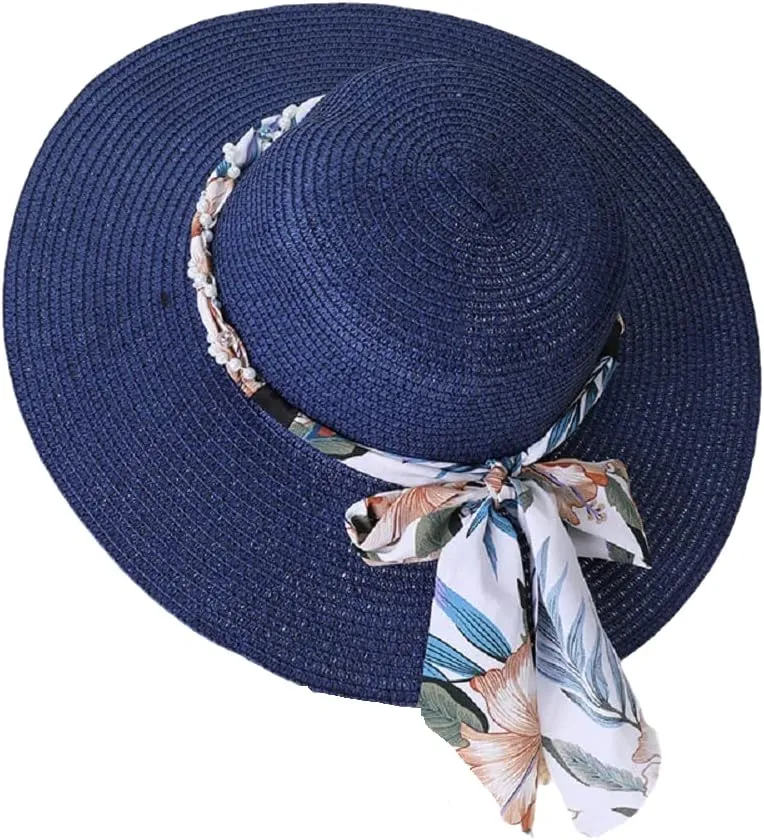 Wide Brim Sun Hats for Women UPF 50  Women's Lightweight Foldable Packable Sun Protection Hat for Travel, Beach Hat
