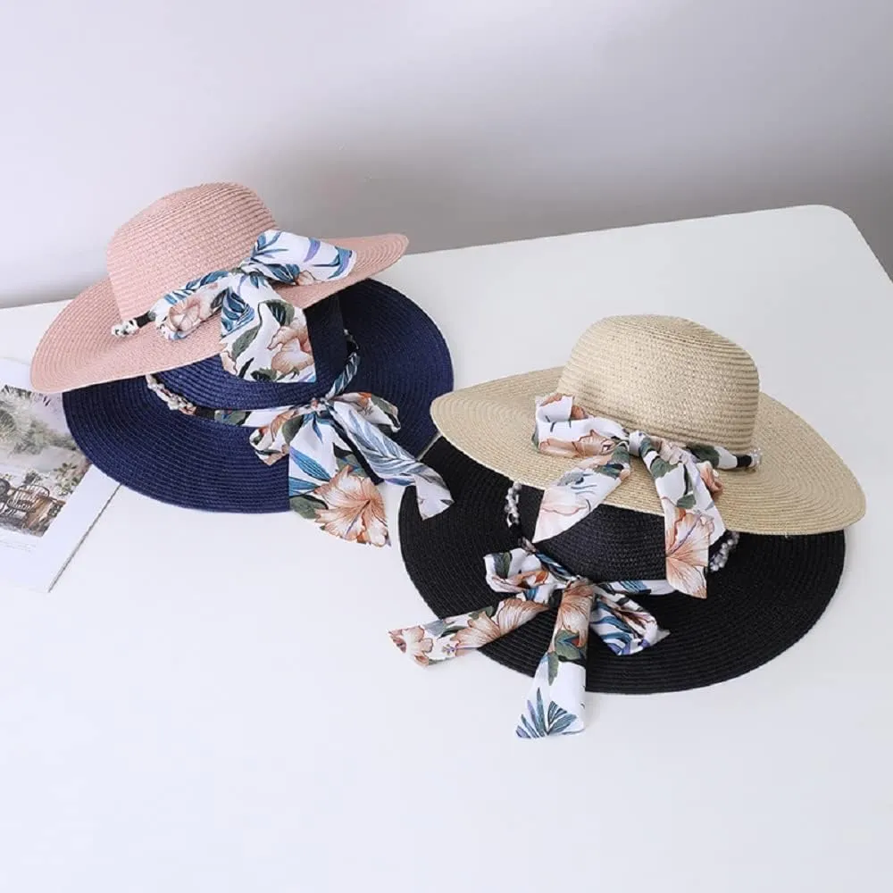 Wide Brim Sun Hats for Women UPF 50  Women's Lightweight Foldable Packable Sun Protection Hat for Travel, Beach Hat