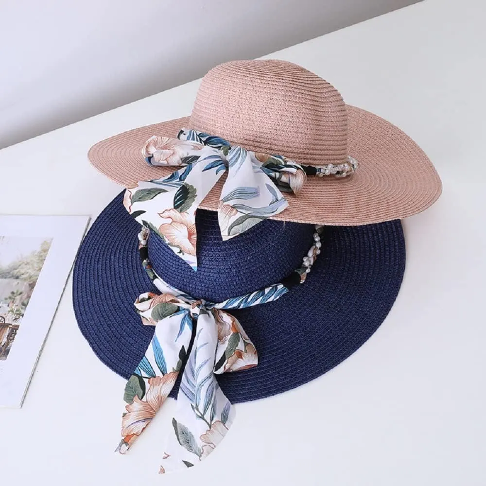 Wide Brim Sun Hats for Women UPF 50  Women's Lightweight Foldable Packable Sun Protection Hat for Travel, Beach Hat