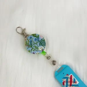 Wildflowers Sky Retractable Badge Reel Only