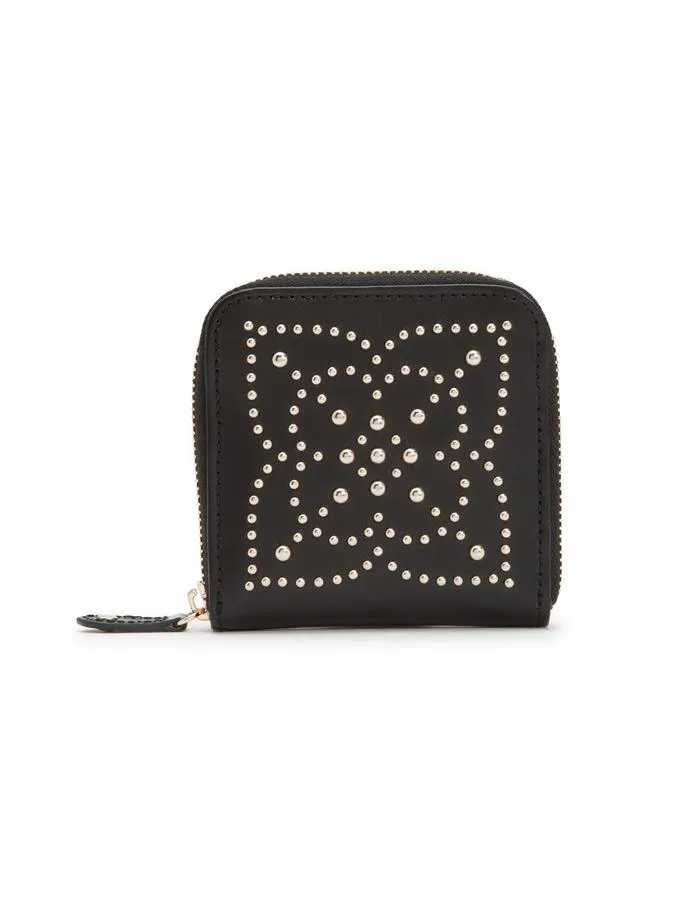 WOLF Marrakesh Travel Case - Black Leather - LusterLoc Lining - Gold Accents
