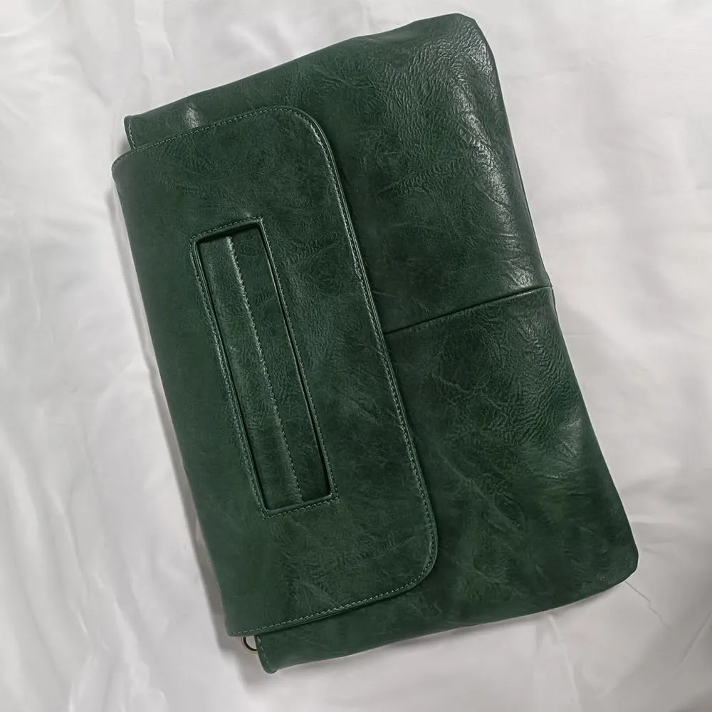 Women Handbags PU Leather Female Clutch Handbag Messenger Bag Large Solid High Capacity