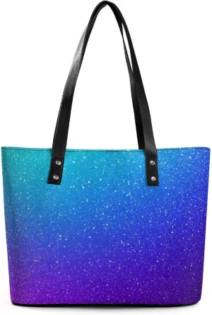 Women's Elegant Leather Handbag Unisex Leather Tote Bag Lightweight Handbag
