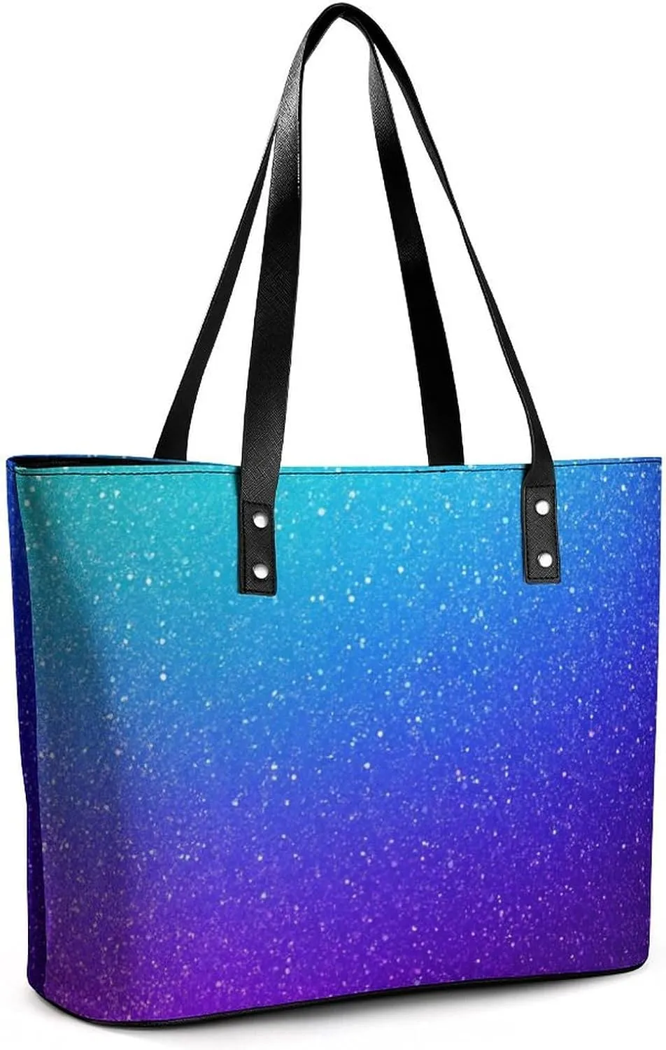 Women's Elegant Leather Handbag Unisex Leather Tote Bag Lightweight Handbag