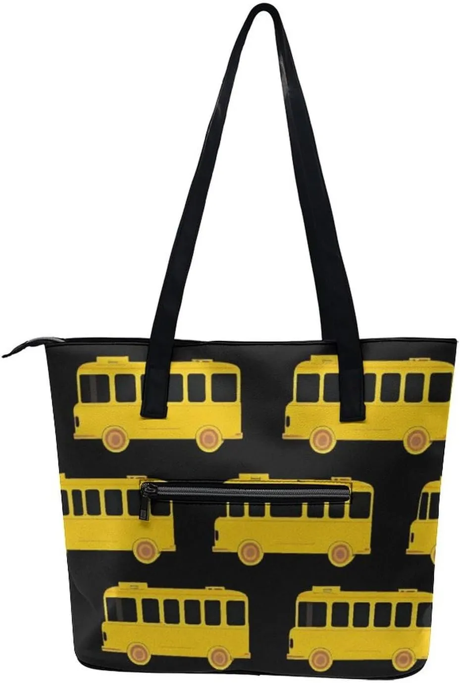 Women's Elegant Leather Handbag Unisex Leather Tote Bag Lightweight Handbag