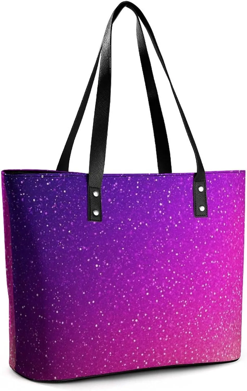 Women's Elegant Leather Handbag Unisex Leather Tote Bag Lightweight Handbag