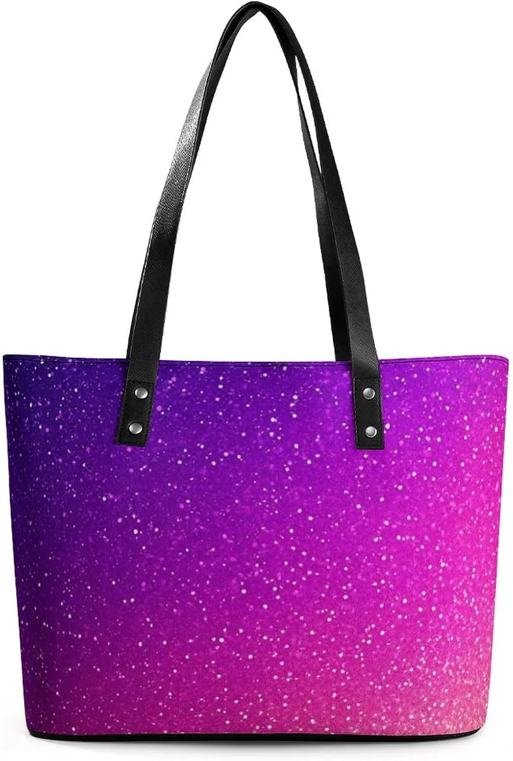 Women's Elegant Leather Handbag Unisex Leather Tote Bag Lightweight Handbag