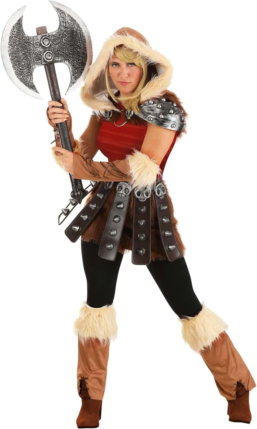 Women's How to Train Your Dragon Astrid Costume | Adult HTTYD Astrid Cosplay Outfit | Female Viking Warrior