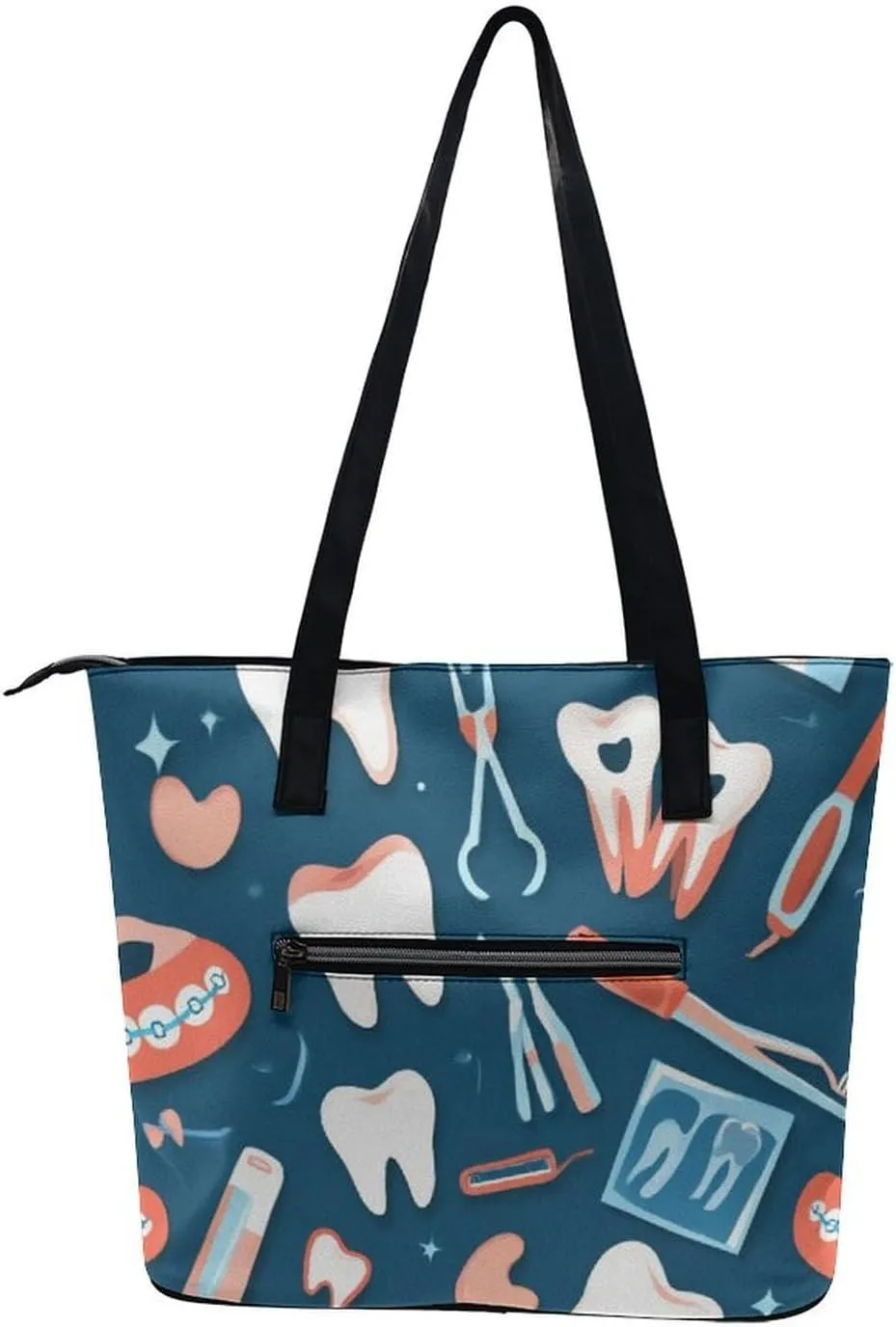 Women's Portable Tote Bag Trendy Modern Leather Handbag For Work Weekend