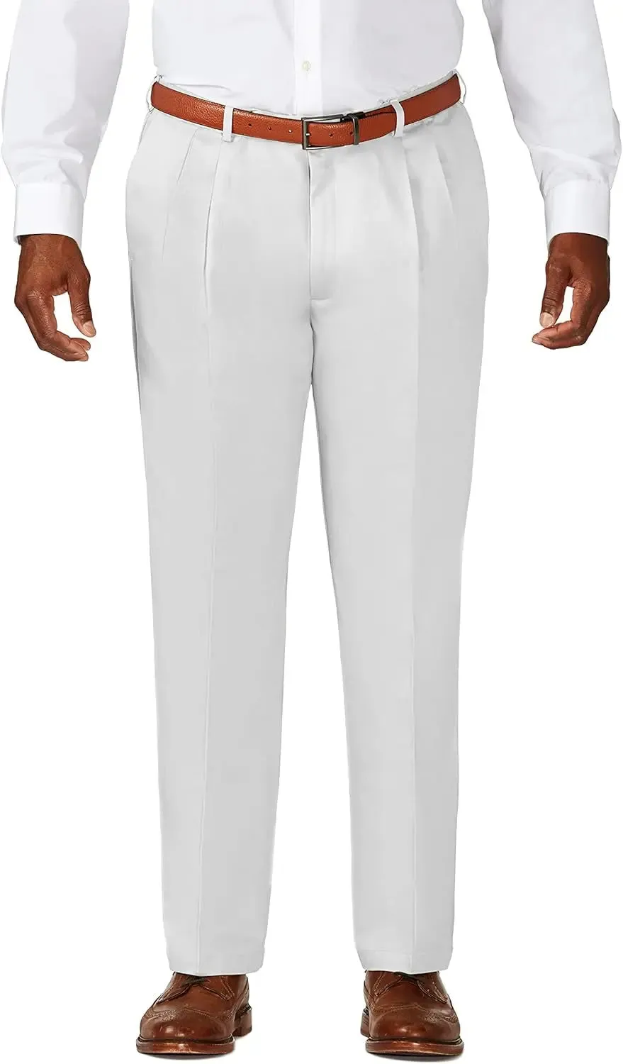 Work to Weekend Big Men's Expandable Waist Pants
