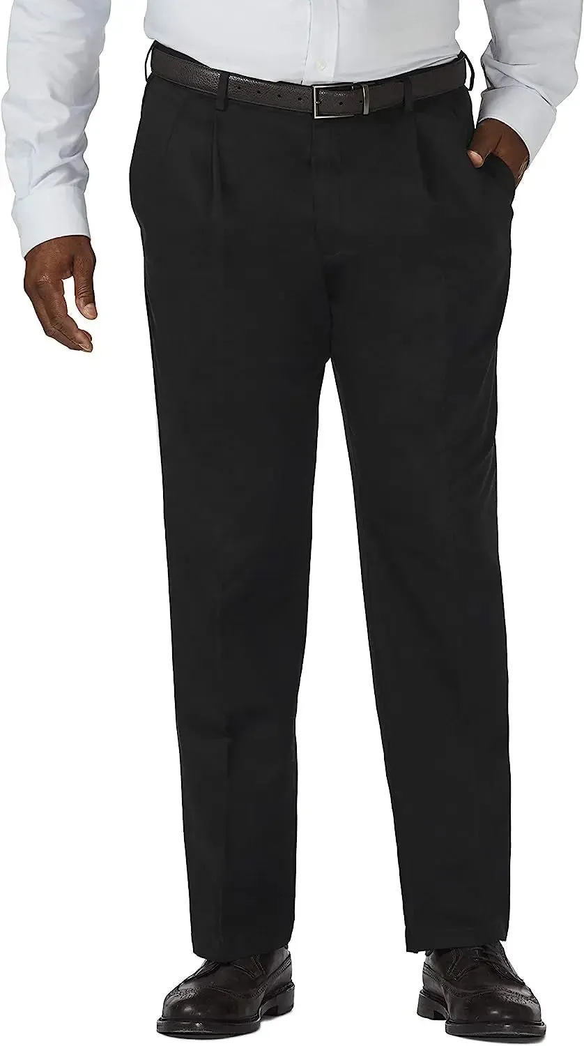 Work to Weekend Big Men's Expandable Waist Pants