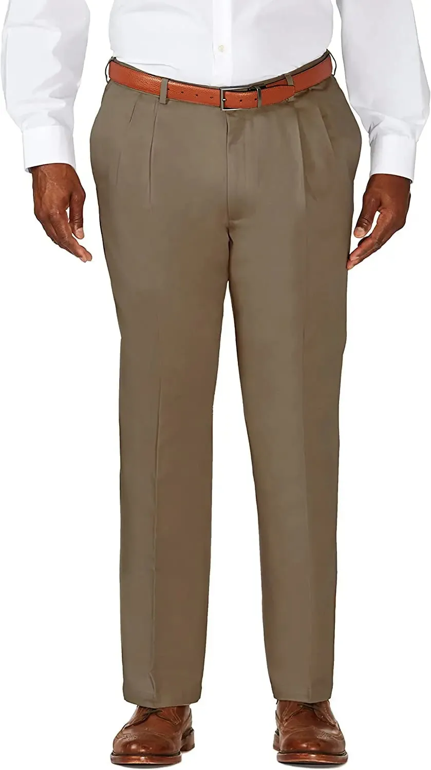 Work to Weekend Big Men's Expandable Waist Pants