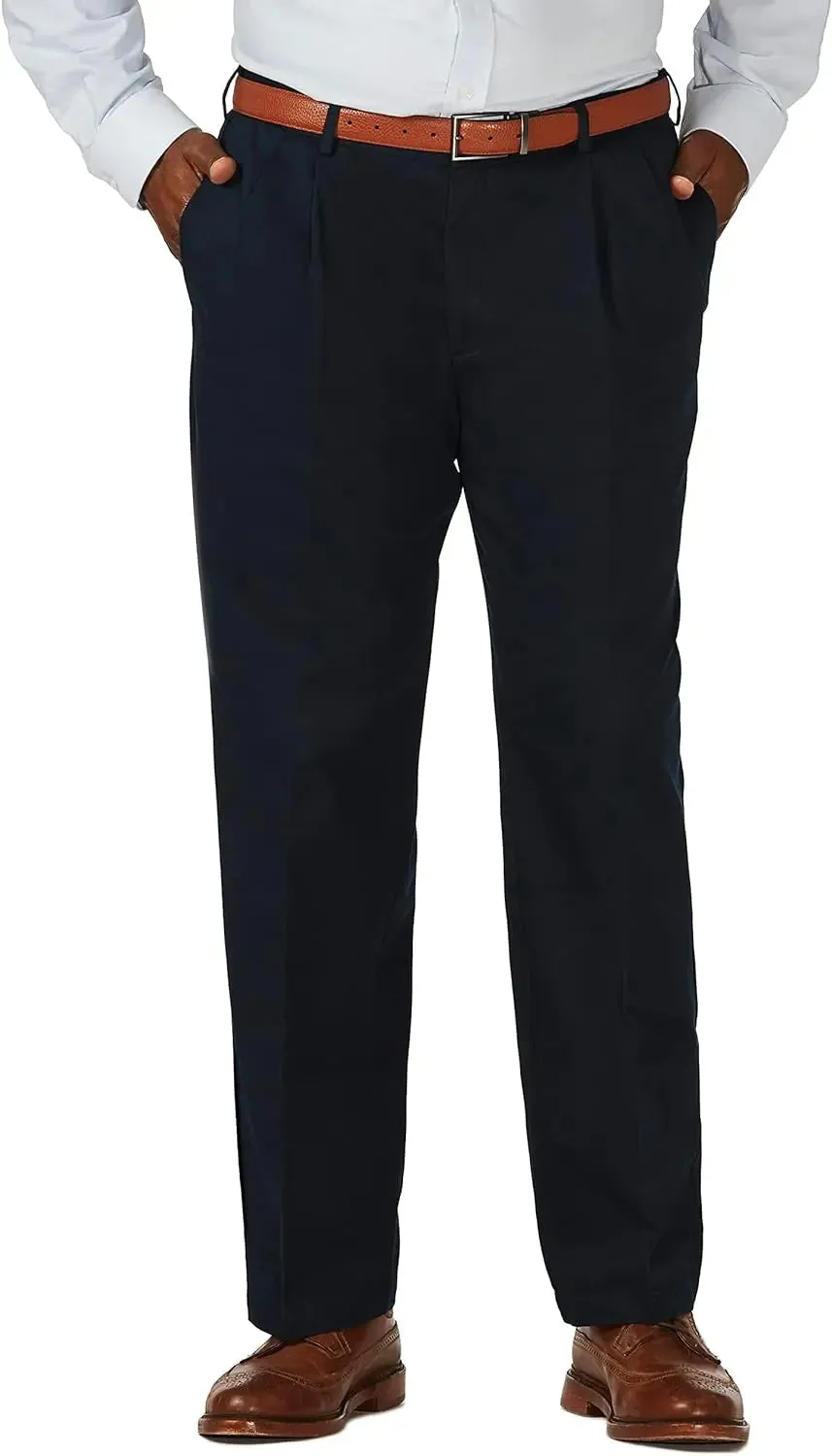 Work to Weekend Big Men's Expandable Waist Pants