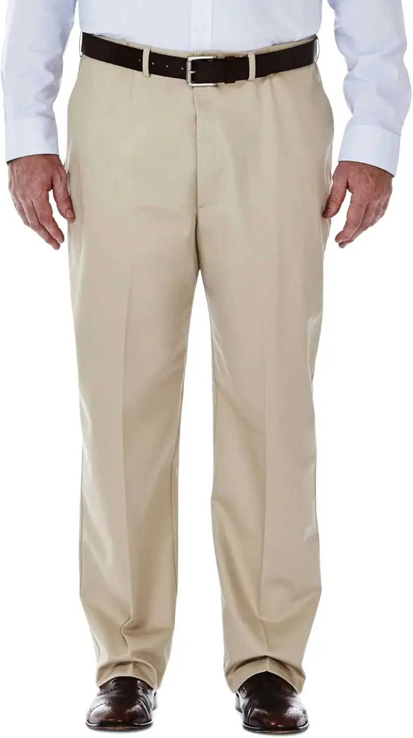 Work to Weekend Big Men's Expandable Waist Pants