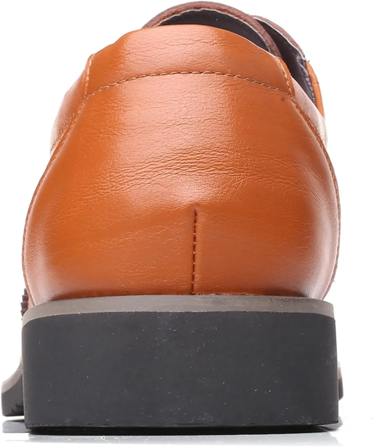 WUIWUIYU Men's Manmade Leather Lace-up Wedding Business Formal Dress Wingtips Brogue Shoes Oxfords
