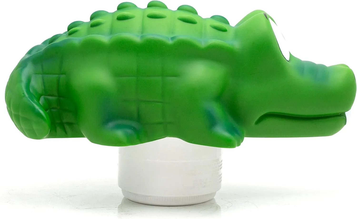 WWD POOL Pool Chlorine Floater, Floating Pool Chlorine Dispenser (Alligator), Fits 1 and 3 Inch Tablets for Large and Small Pools, Spa, Hot Tub