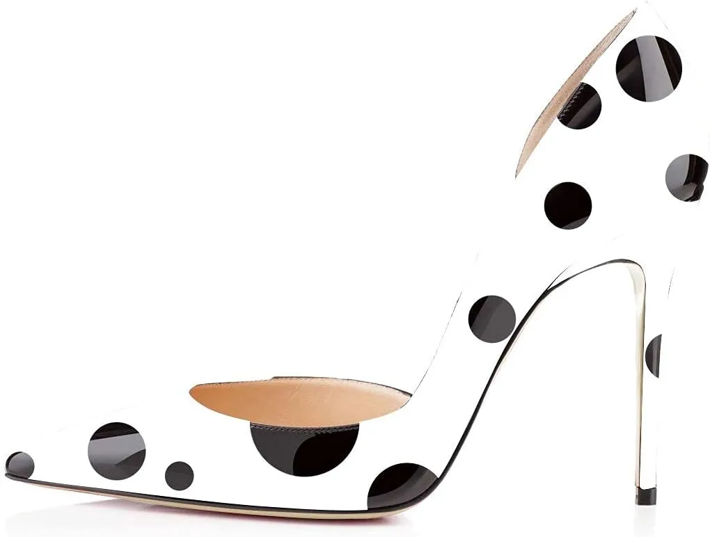 XYD Women Sexy High Heel Pumps Formal Event Closed Pointy Toe Slip-on D'Orsay Dress Office Shoes