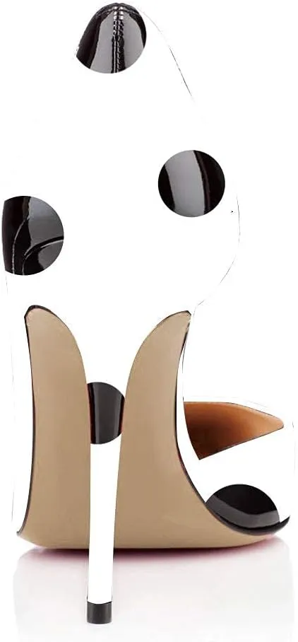 XYD Women Sexy High Heel Pumps Formal Event Closed Pointy Toe Slip-on D'Orsay Dress Office Shoes