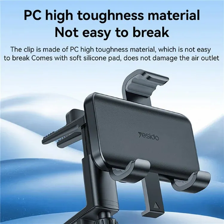 YESIDO C240 Car Phone Holder Rotatable Air Vent Mount for Mercedes Benz