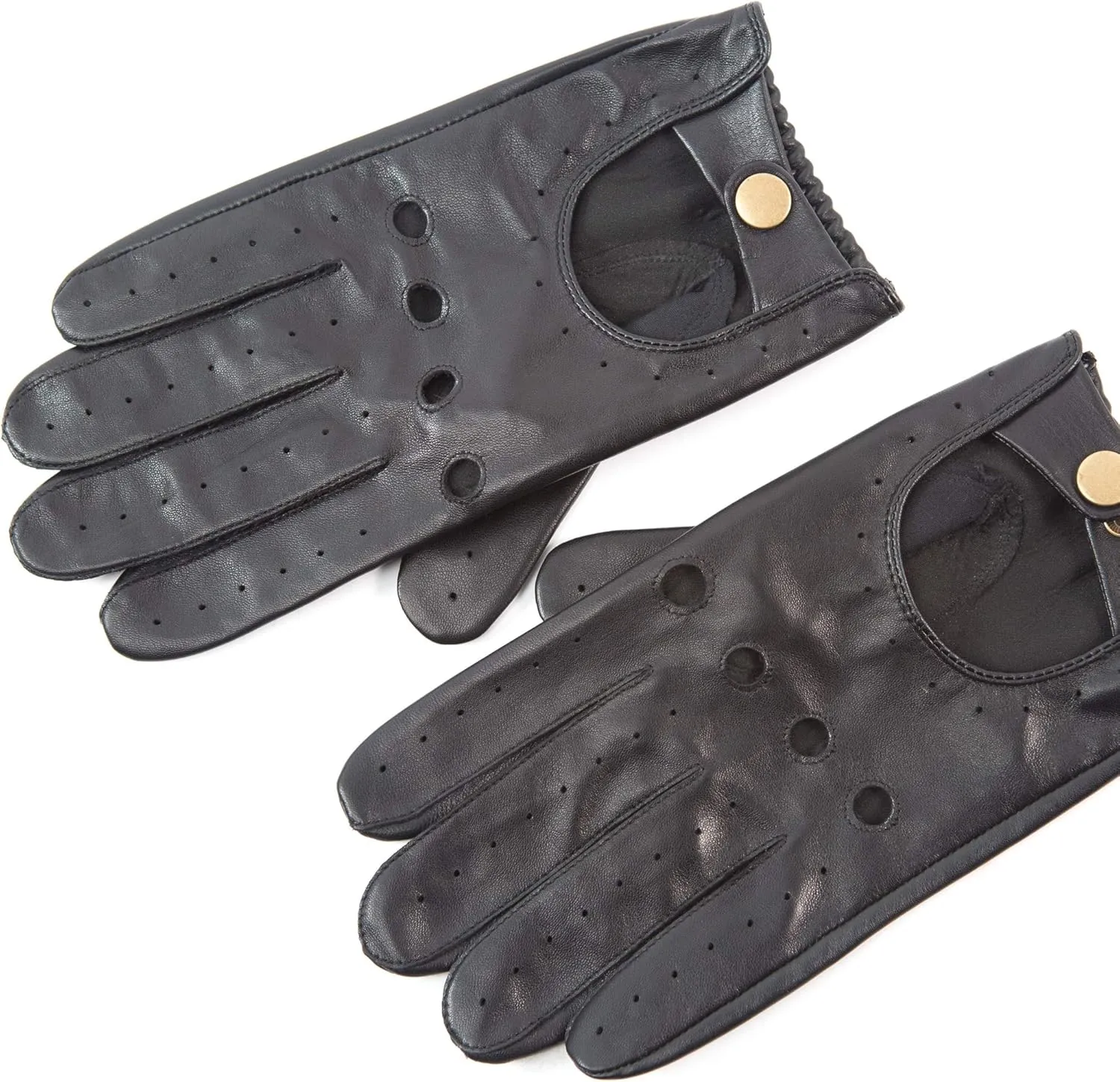 YISEVEN Men's Leather Driving Gloves