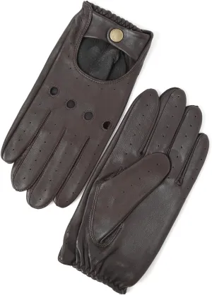YISEVEN Men's Leather Driving Gloves