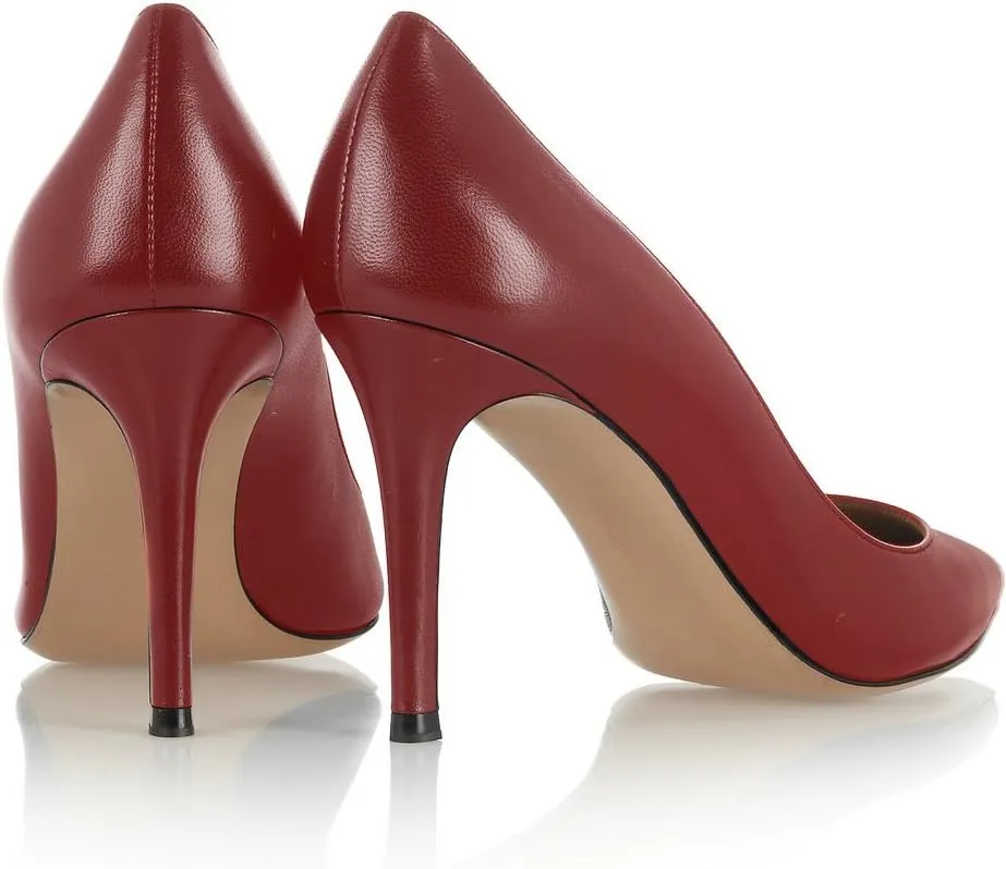 YODEKS Women's High Heel Pumps Pointed Toe Classic 85mm Stiletto Heels Patent Party Dress Shoes