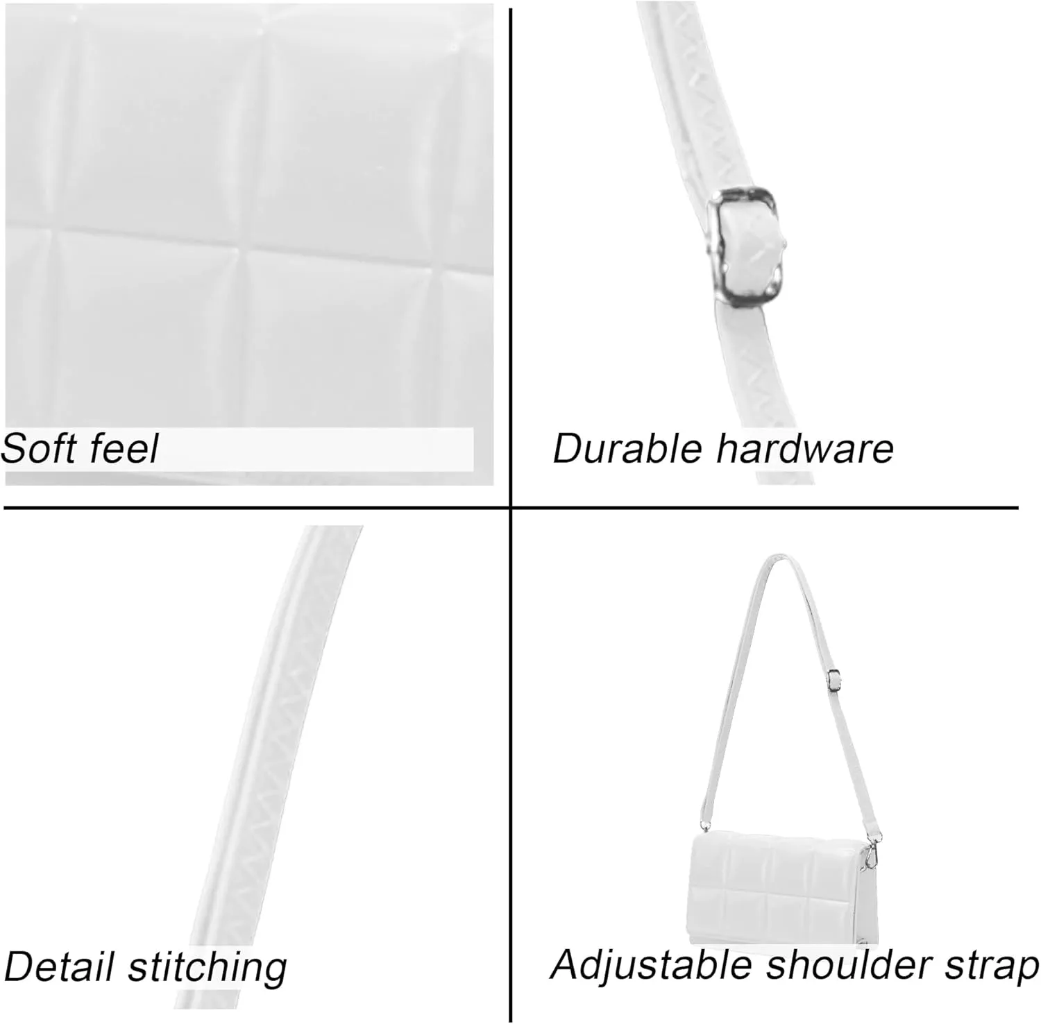 Zengmei Shoulder bag, Designer Bag, Saddle Purse for Women Female Girl