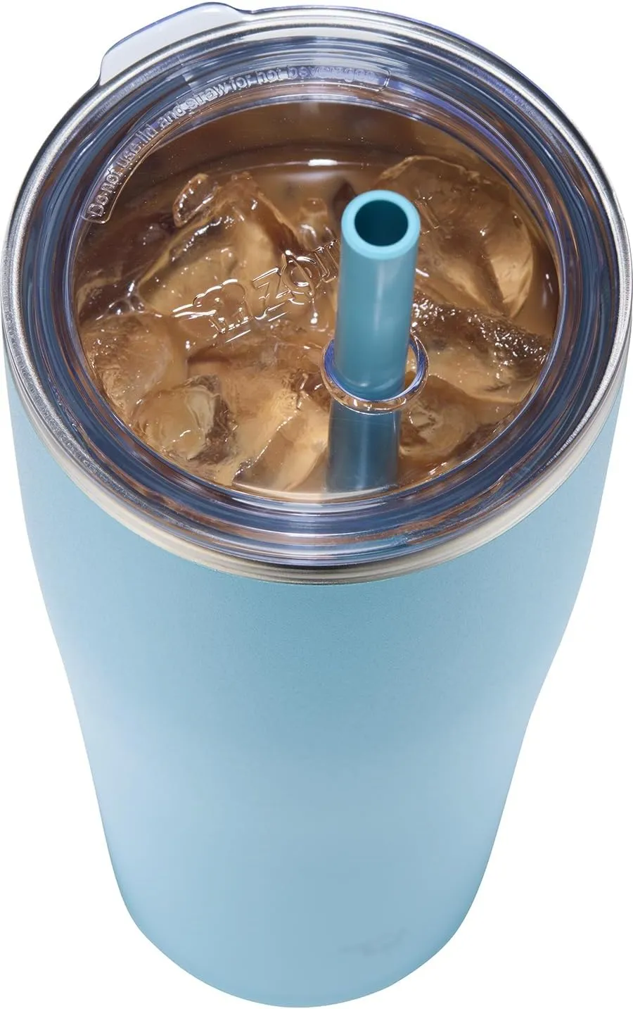 Zojirushi SX-HA89H-GM Stainless Tumbler with Straw 30 ounces Aqua Green