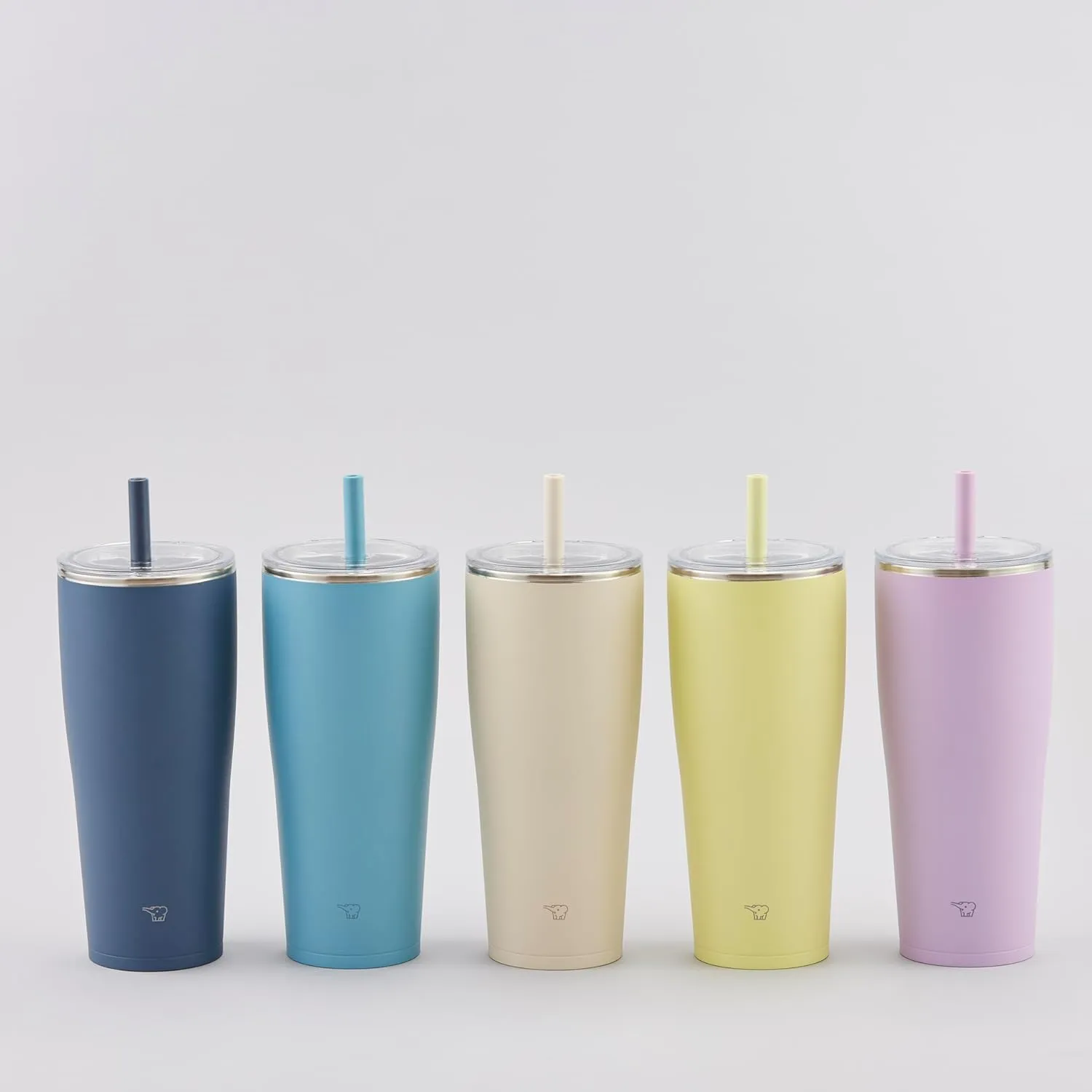 Zojirushi SX-HA89H-VM Stainless Tumbler with Straw 30 ounces Mauve Purple